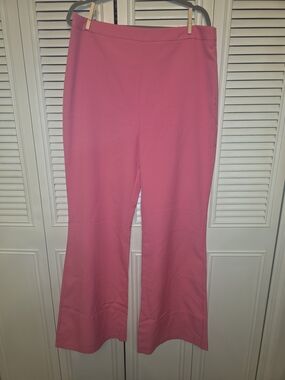 Finesse Hot Pink Boot-Cut Pants
